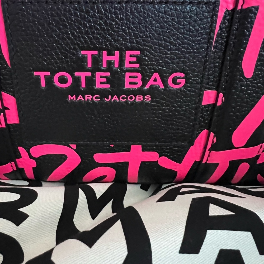 Marc Jacobs Stephen Sprouse leather tote bag NWT - Picture 2 of 11